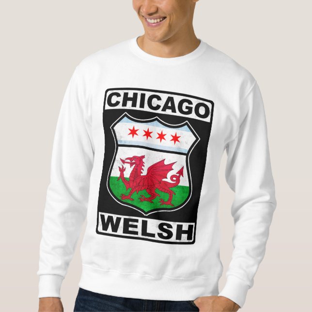 Chicago Welsh American Sweatshirt (Framsida)