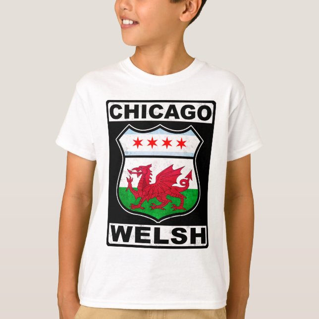 Chicago Welsh American T-shirt (Framsida)