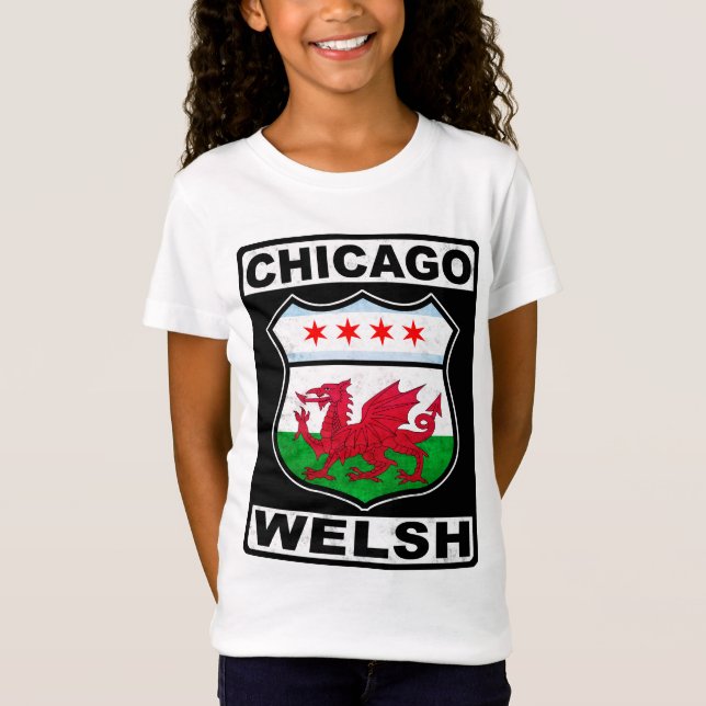 Chicago Welsh American T-shirt (Framsida)