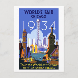 Chicago-Weltausstellung 1934 Vykort