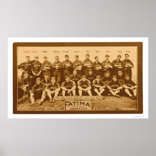 Chicago White Sox lag 1913 Poster