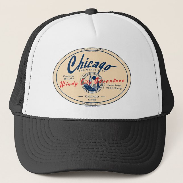 Chicago Windy City Äventyr Keps (Framsida)