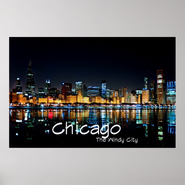 CHICAGO - WINDY CITY POSTER (Framsidan)