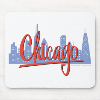 Chicago Windy City Siluett Musmatta
