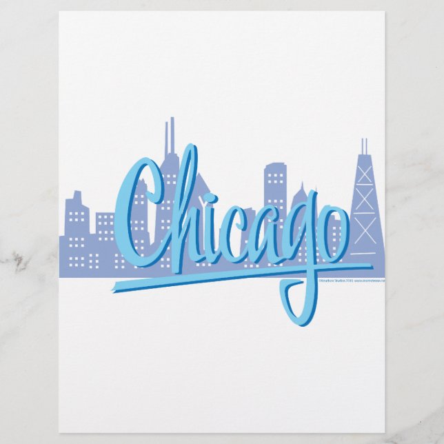 Chicago Windy City Skyline (Framsida)