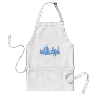 Chicago Windy City Skyline Förkläde