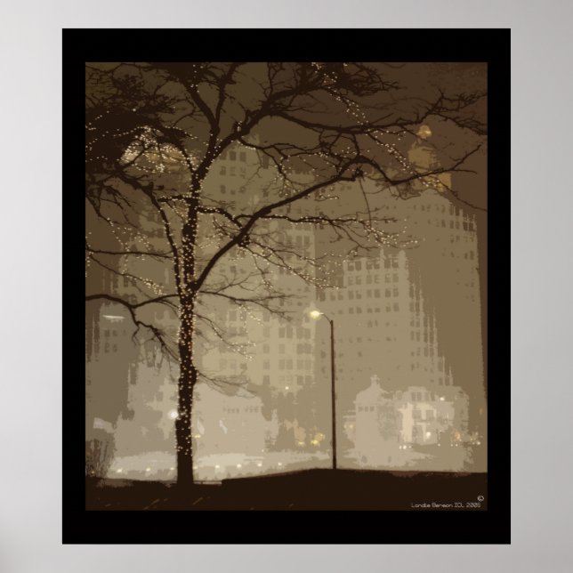 Chicago Winter Wonderland Poster (Framsidan)