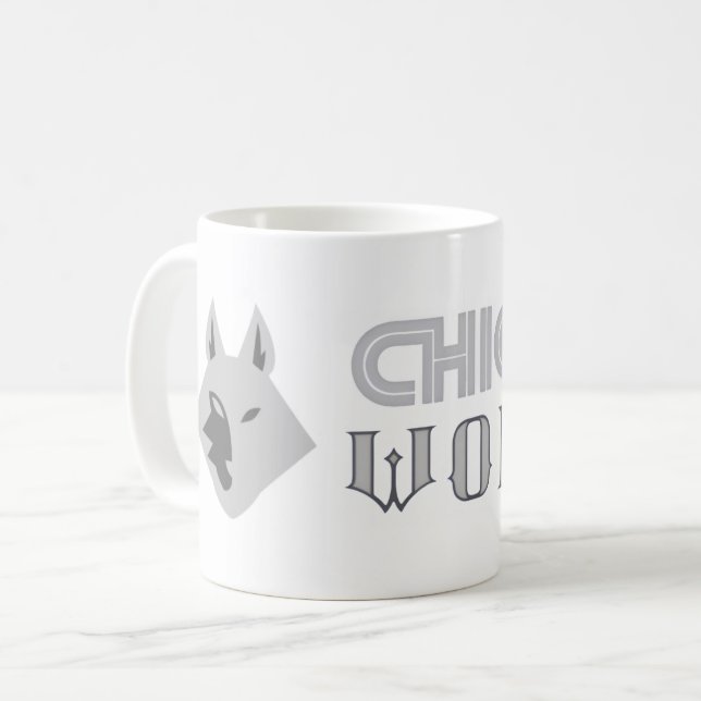 Chicago Wolves Classic Mugg (Framsida vänster)