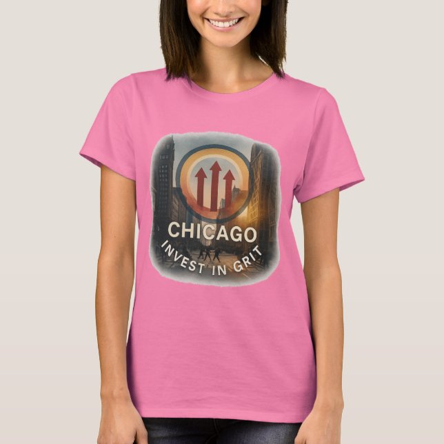 Chicago Women's Tee | Feminin Gritwear (Framsida)