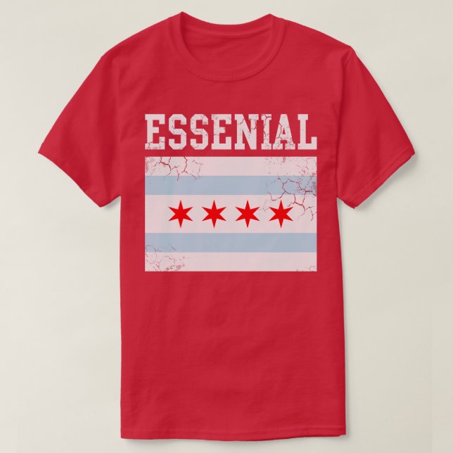 Chicago Worker T Shirt (Design framsida)