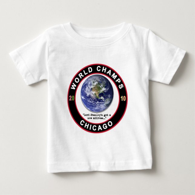CHICAGO WORLD CHAMPS TEE SHIRT (Framsida)