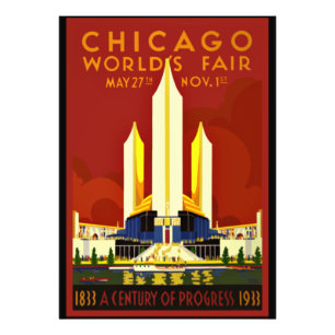 Chicago World's Fair, 1933, Fototryck