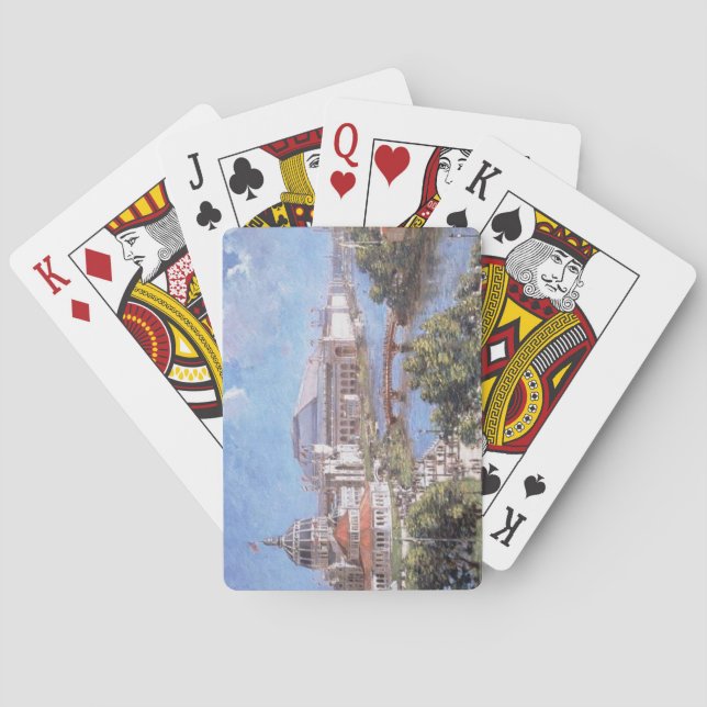 Chicago World's Fair (Columbian Exposition) Casinokort (Baksidan)