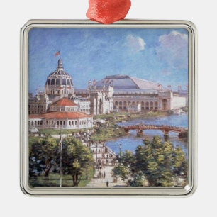 Chicago World's Fair (Columbian Exposition) Julgransprydnad Metall