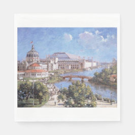 Chicago World's Fair (Columbian Exposition) Pappersservett