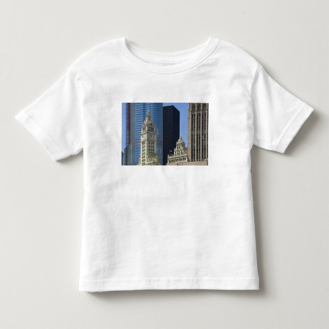 Chicago, Wrigley Bygger med Trump Hotel & Tee (Framsida)