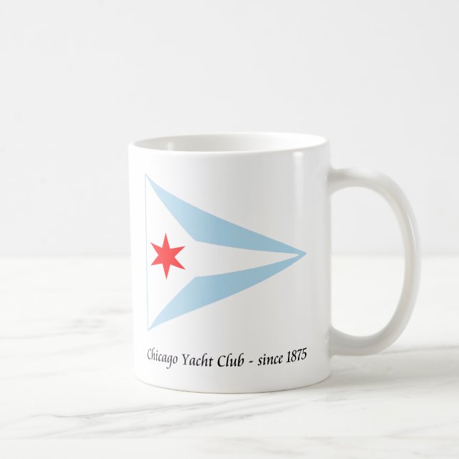 Chicago Yacht Klubb, sedan 1875 Kaffemugg (Höger)