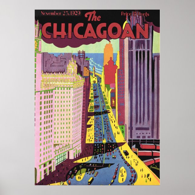 CHICAGOAN POSTER (Framsidan)