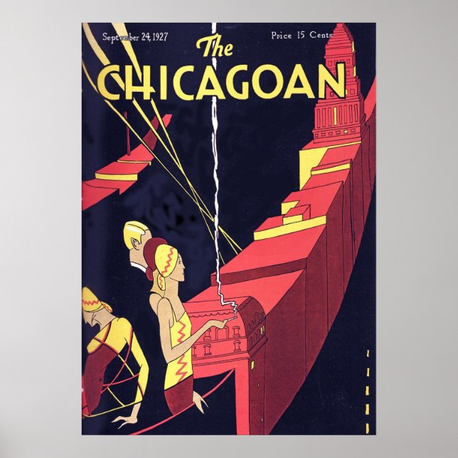 CHICAGOAN POSTER (Framsidan)