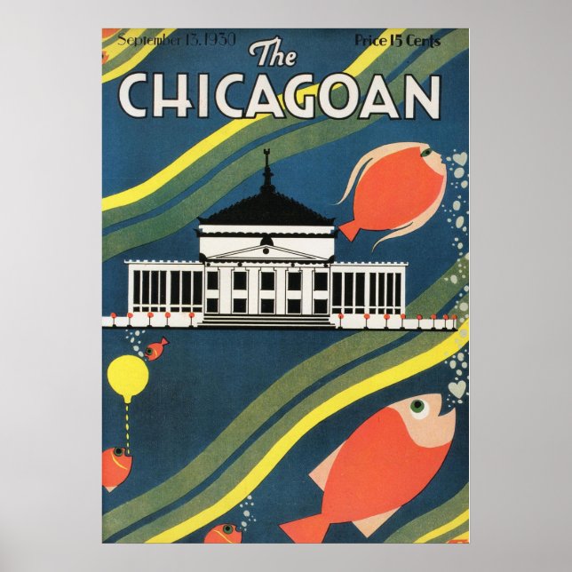 CHICAGOAN POSTER (Framsidan)