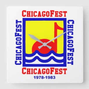 ChicagoFest, Chicago IL (1978-1983) Fyrkantig Klocka