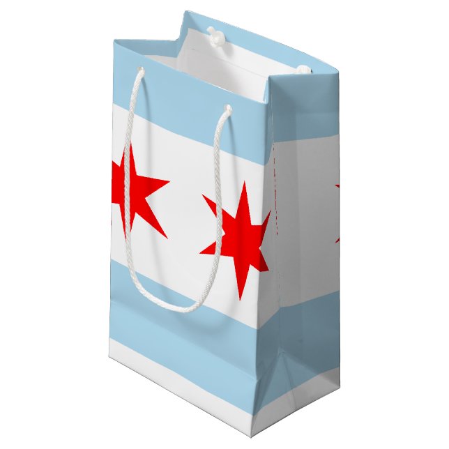 Chicagoflagga (Framsidan Vinklad)