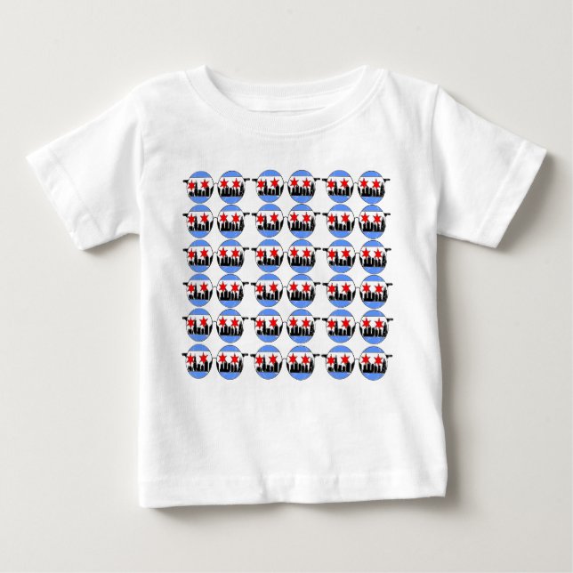 chicaGOgglesbebisskjorta T Shirt (Framsida)