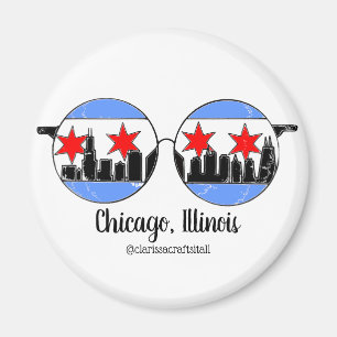 chicaGOgglesmagnet Magnet