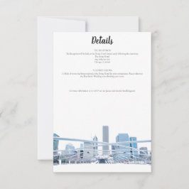 Chicagoinformationskort Inbjudningar