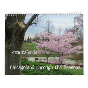 Chicagoland genom årstiderna 2026 Kalender