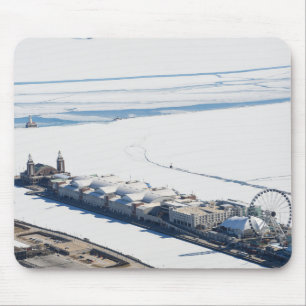 Chicago's Navy Pier In Winter Musmatta