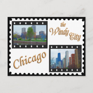 Chicago's Sjö Shore Drive Vykort