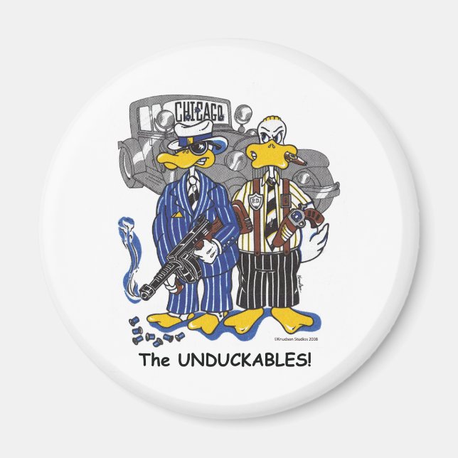 Chicago's Untouchables Magnet (Framsidan)
