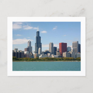 ChicagoSkyline Vykort