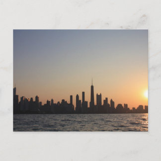 chicagosunset vykort