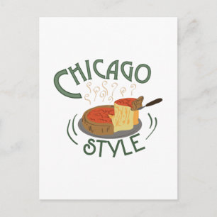 Chicagotecken Vykort