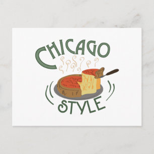 Chicagotecken Vykort