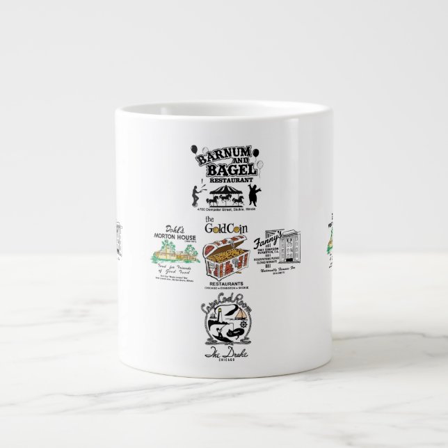ChicagoTopic Design 5-Restaurants Jumbo Mugg (Framsidan)