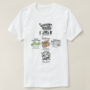 ChicagoTopic Design 5-Restaurants T Shirt