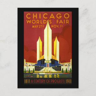 Chicagovärldens mässa vykort