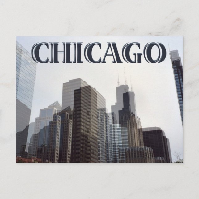 Chicagovykort Vykort (Framsida)