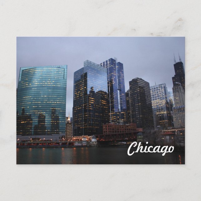 Chicagovykort Vykort (Framsida)