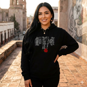 Chicana Love Hoodie   Latina Pride Streetwear T Shirt