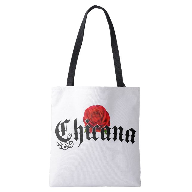 Chicana shoppingväska tygkasse (Chicana Chicana shopping tote bag)