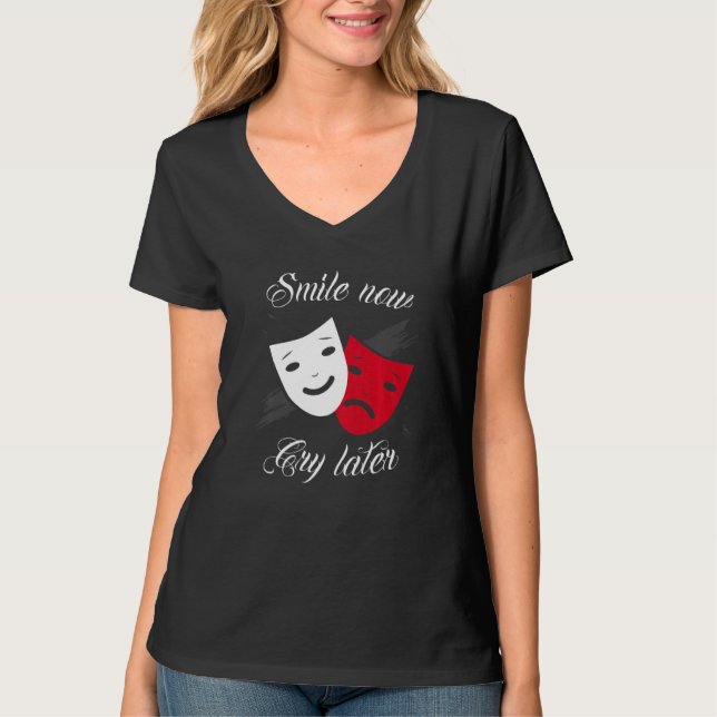 Chicano and chicana for Smile Now Cry Later Premiu T Shirt (Framsida)