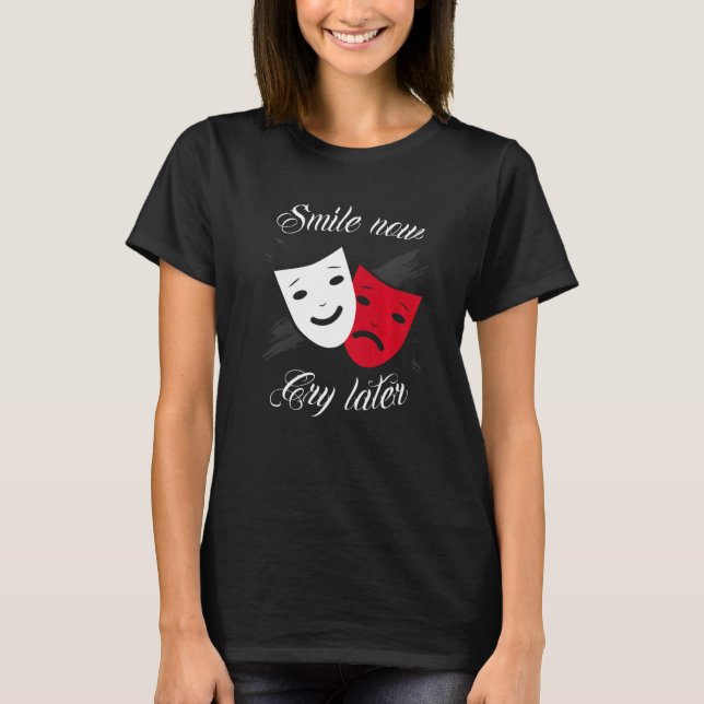 Chicano and chicana for Smile Now Cry Later Premiu T Shirt (Framsida)