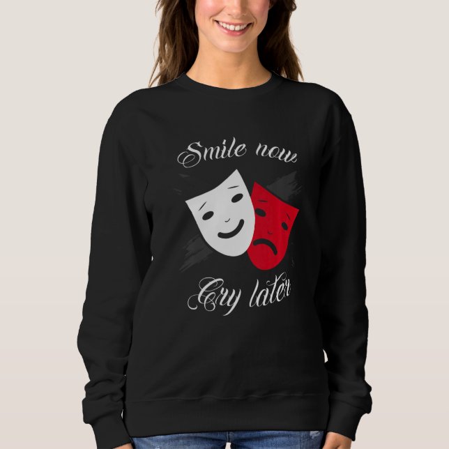 Chicano and chicana for Smile Now Cry Later Premiu T Shirt (Framsida)