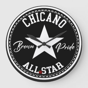 Chicano Brown Pride Väggur