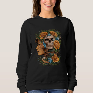 Chicano Chicana La Raza Barrio Tattoo Art Död 1 T Shirt