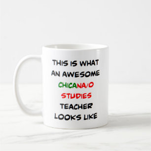 Chicano/en studielärare, fantastisk kaffemugg